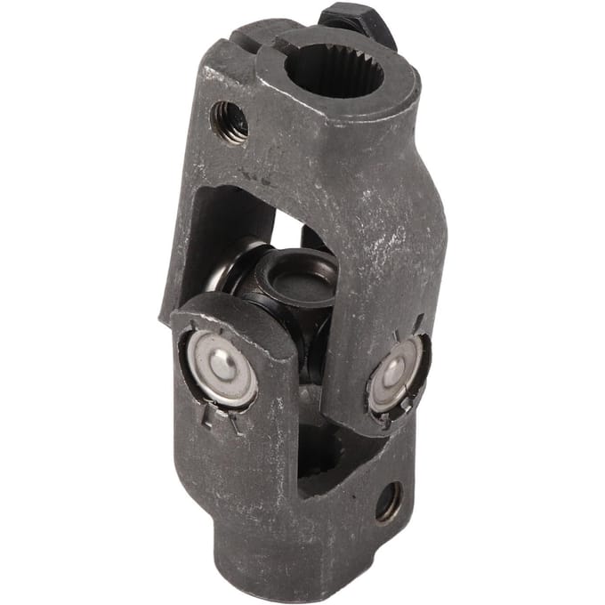 Joint Universel à Billes de Direction 22T Double D Phosphaté Diamètre de Trou 14mm pour VTT UTV Go Cart gray