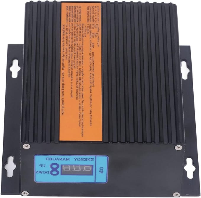 Hybride Laadregelaar - Zonne Wind - Energie Opwekken - MPPT Technologie - 48 Volt - Grijs