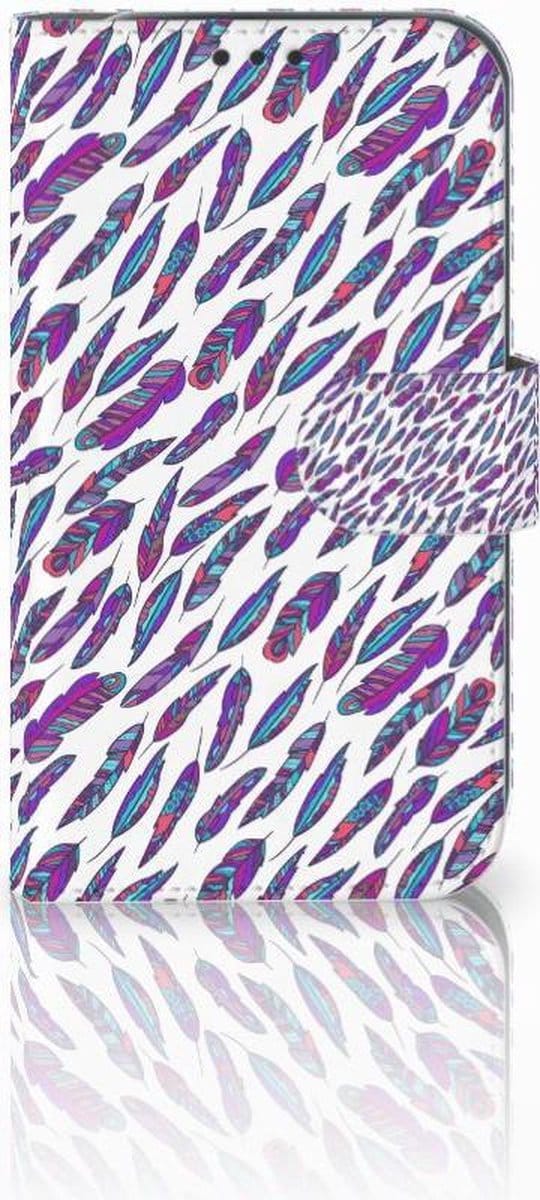 Samsung Galaxy Xcover 4 | Xcover 4s Telefoon Hoesje Feathers Color
