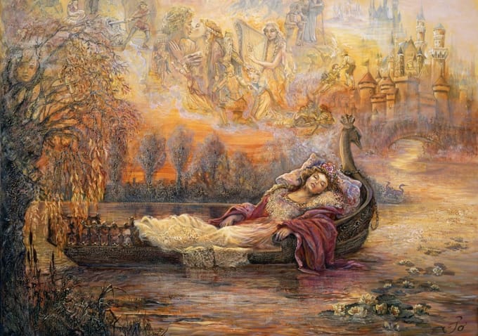 Josephine Wall Dreams of Camelot puzzel 1500