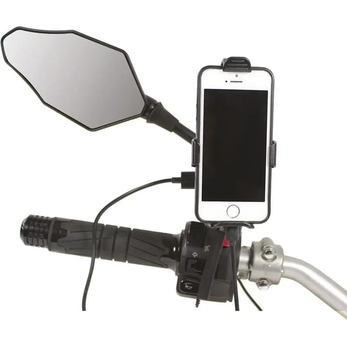 Motor smartphone houder met oplader Chaft
