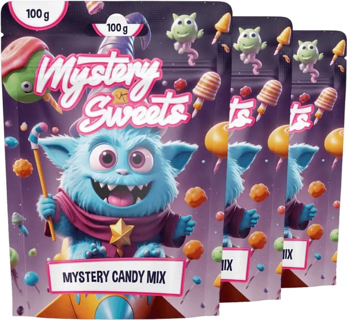 Mystery Sweets - Mystery Candy Mix - Regular - Traktatie - Cadeau - Verassing