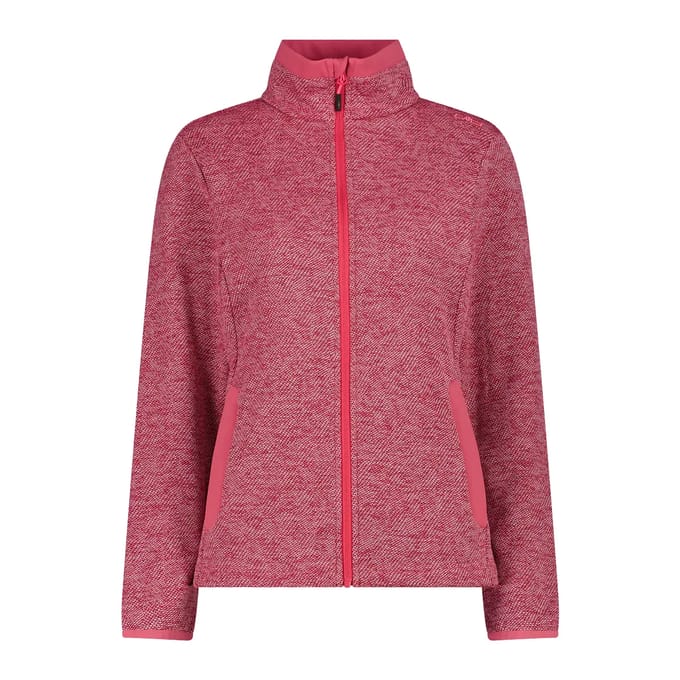 Damesfleece met rits CMP Knit Tech