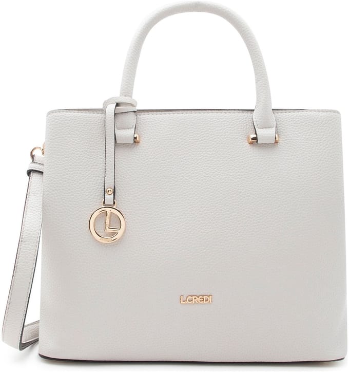 L.CREDI Handtas Maxima 28 cm - Dames - light gray