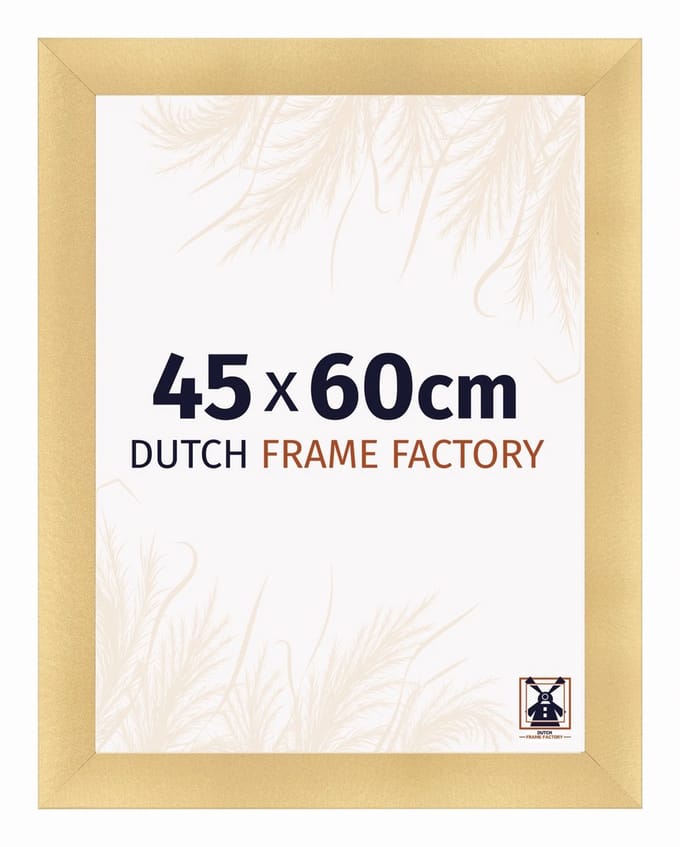 Fotolijst 45x60 cm - MDF - Goud Mat - Praag