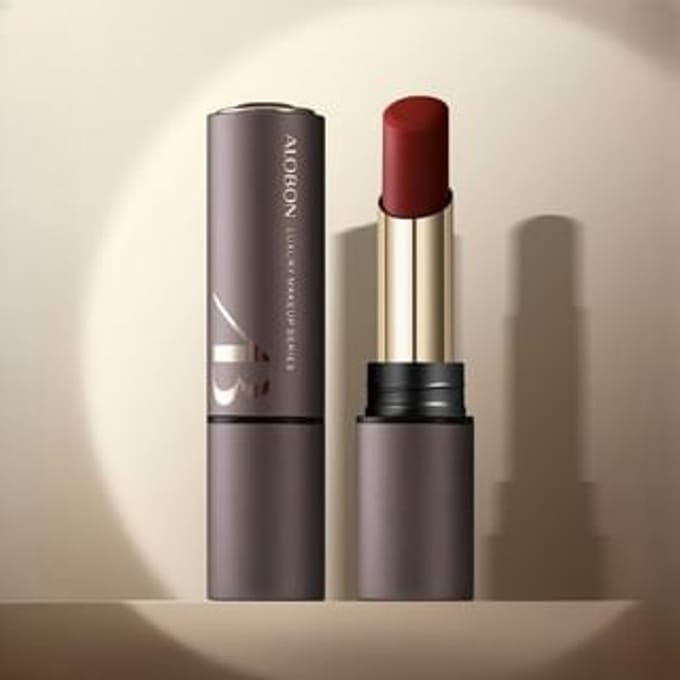 AloBon - Luxurious Moisturizing & Charming Lipstick - 4 Colors 204# Aura Red - 3.2g