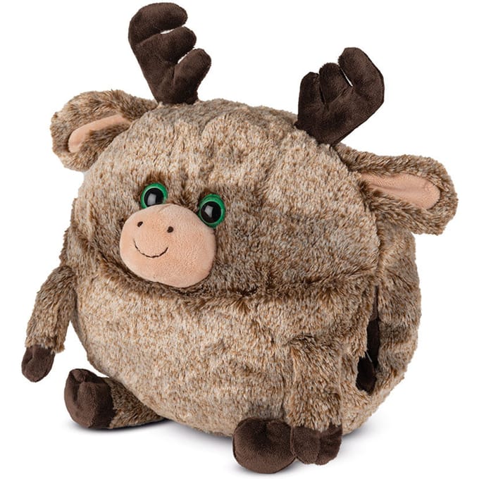 Cozy Noxxiez Handwarmer/knuffel Rendier Junior 35 Cm Bruin