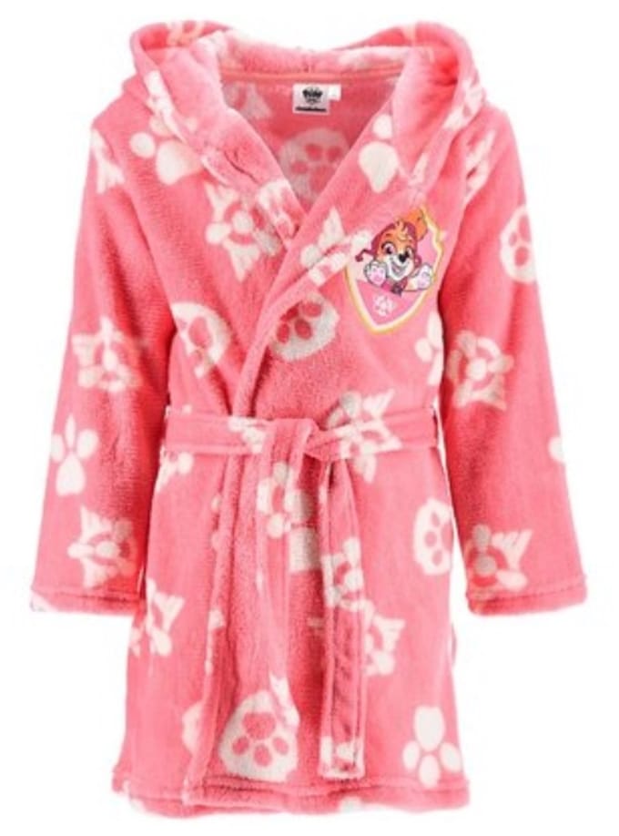 Paw Patrol Meisjes Badjas Fleece Pink Maat 98