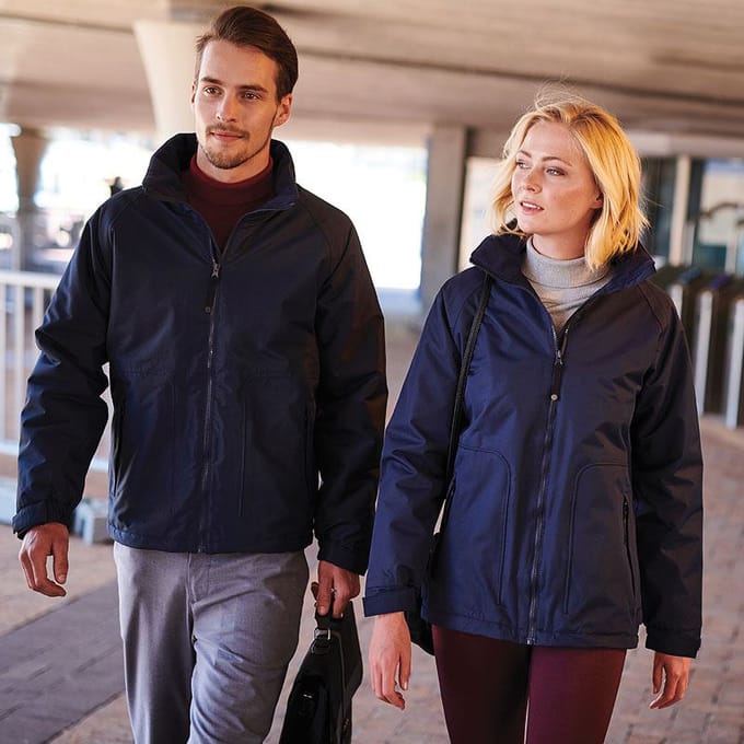 Regatta Heren Waterdicht Winddicht Jasje (Fleece Lined) (Marine)