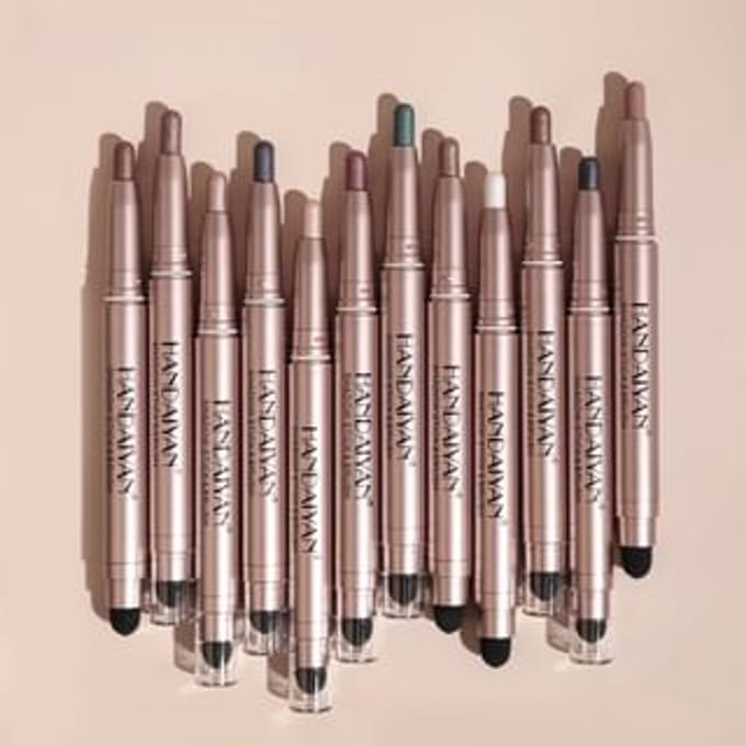 HANDAIYAN - Dual-Ended Pearlescent Eyeshadow Stick - 12 Colors 06# - 0.8g