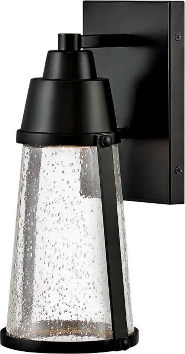 Hinkley LED Wand Buitenlamp Miles | 8W 3000K 560Lm 830 | IP44 | Dimbaar | Black