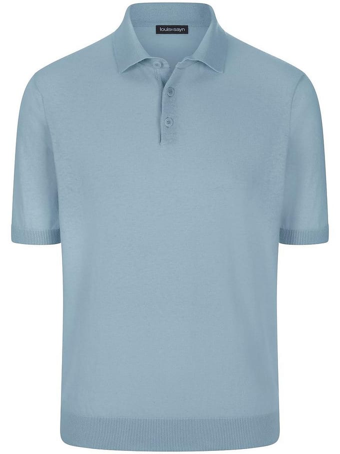 Gebreide polo Van Louis Sayn blauw