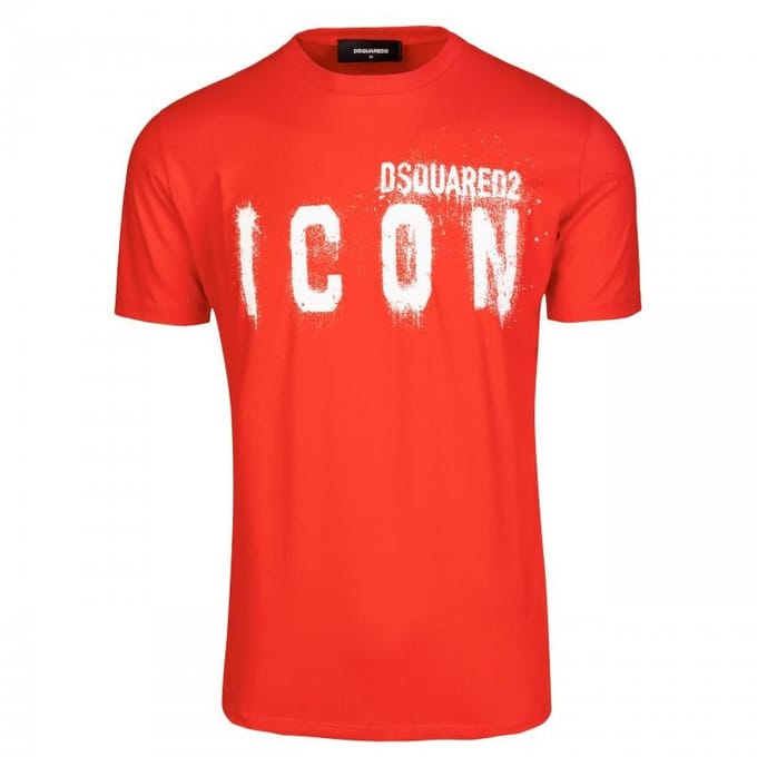 T-shirt DSQUARED2 Icon RED Italien - Taille: S red