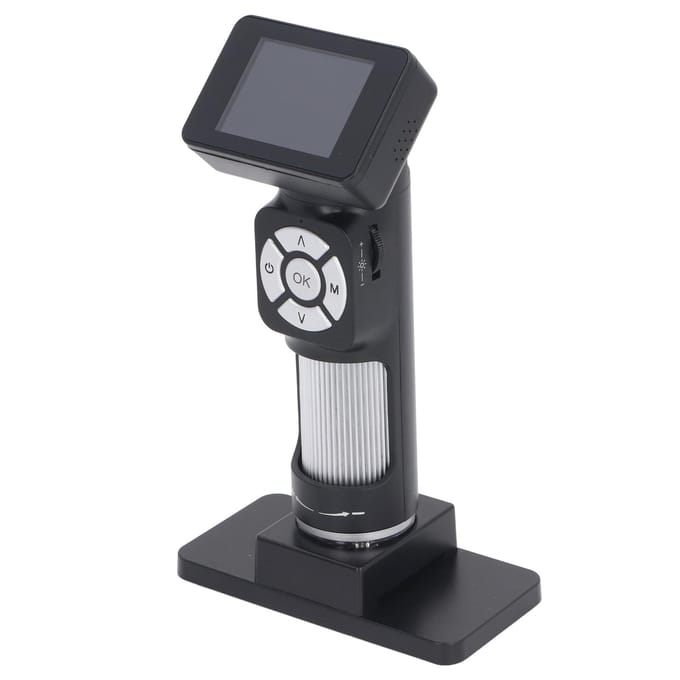 Microscope numérique portable professionnel 10 MP 1080 P, kit de microscope de poche portable avec 2,0 pouces