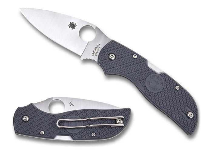 Spyderco Zakmes Chaparral Lightweight Grey CTS XHP PE