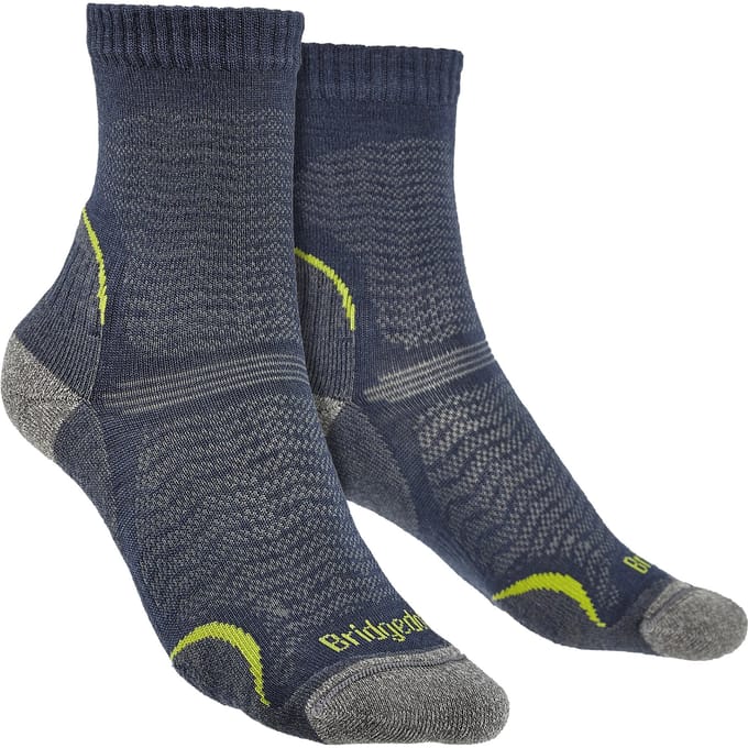 Bridgedale - Dames Wandelsokken Ultralicht Merinowol - Denim