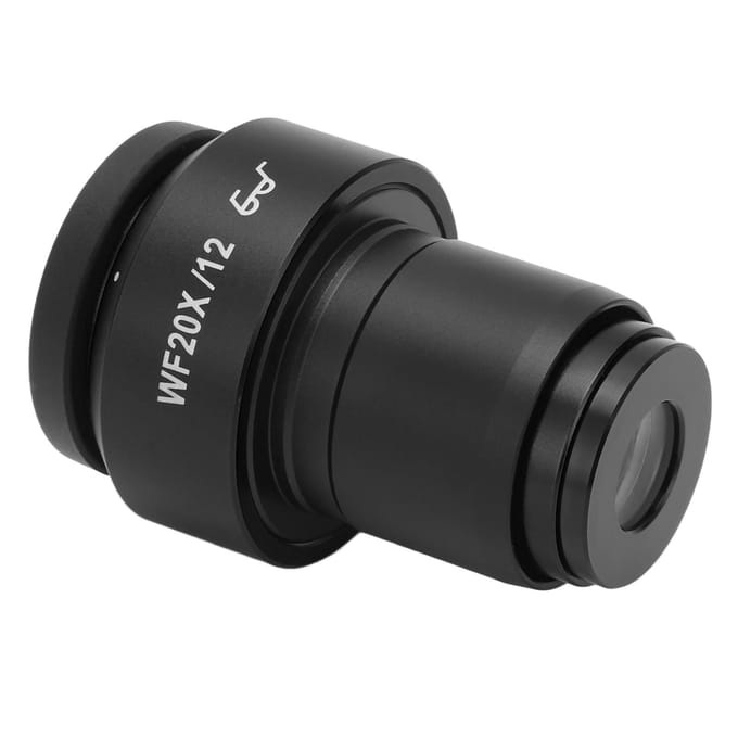 Oculaire de Microscope Lentille d'Oculaire Haut Point Visibilité Réglable Interface 30mm Noir rouge