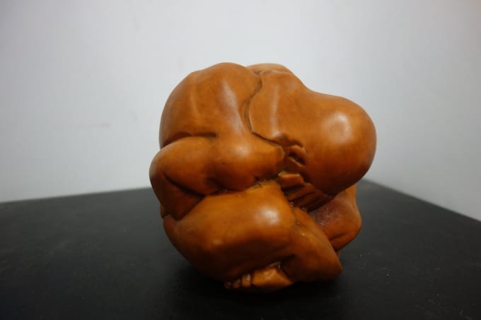 Yogiman - Orang malu - Resin -8- 10 cm - Gratis Verzending!!