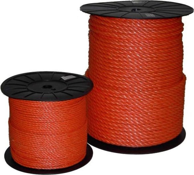 Polypropyleen touw oranje 12mm 25m