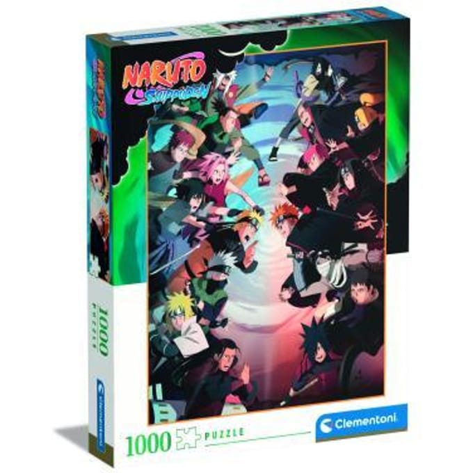 Clementoni Puzzle HQC Naruto 2 1000 pieces 2D Puzzels
