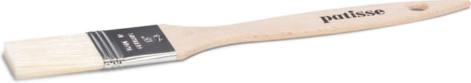Patisse Bakkwast 3 Cm Hout Blank/wit