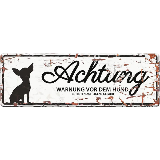 Verkeersbord D&D Home Mini chihuahua
