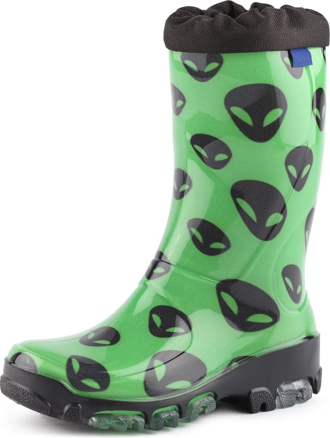 Ladeheid LA-RB-492 Kinder Regenlaarzen - Rubber - Licht - PCV - Groene Geest - 27/28