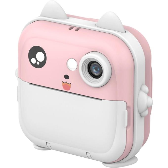 Wozinsky WDT-01 Thermal Printer Camera for Kids - Pink