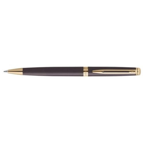 Waterman Hémisphère Ballpoint Pen | Lava Black (The Understated Edit Collection) | Medium Point with Blue Ink | Gift Box
