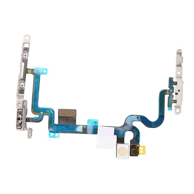 Câble flexible pour bouton de volume et d'alimentation, pièces de rechange pour iPhone 7 gray