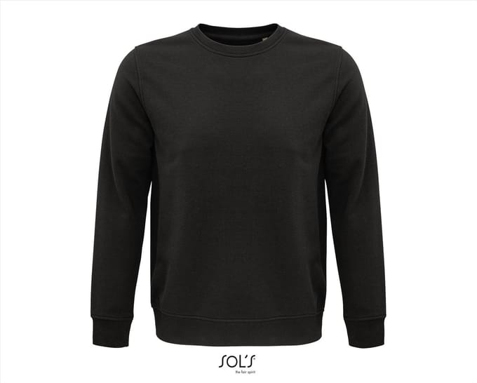 SOL'S Unisex Comet Sweatshirt L03574 - Deep Charcoal Grey (Solid) - 3XL
