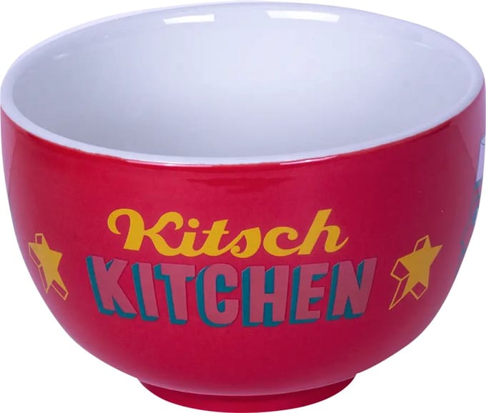 Kitsch Kitchen kom El Restaurante rood