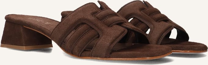 Notre-V Nv-1010 Slippers - Dames - Bruin - Maat 38