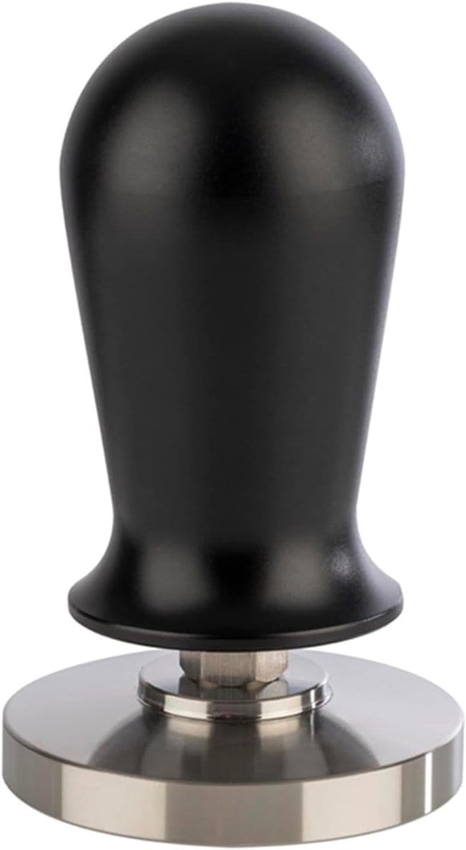 Professionele Espresso Tamper 58mm met Ingebouwde Drukmeter - RVS & Aluminium