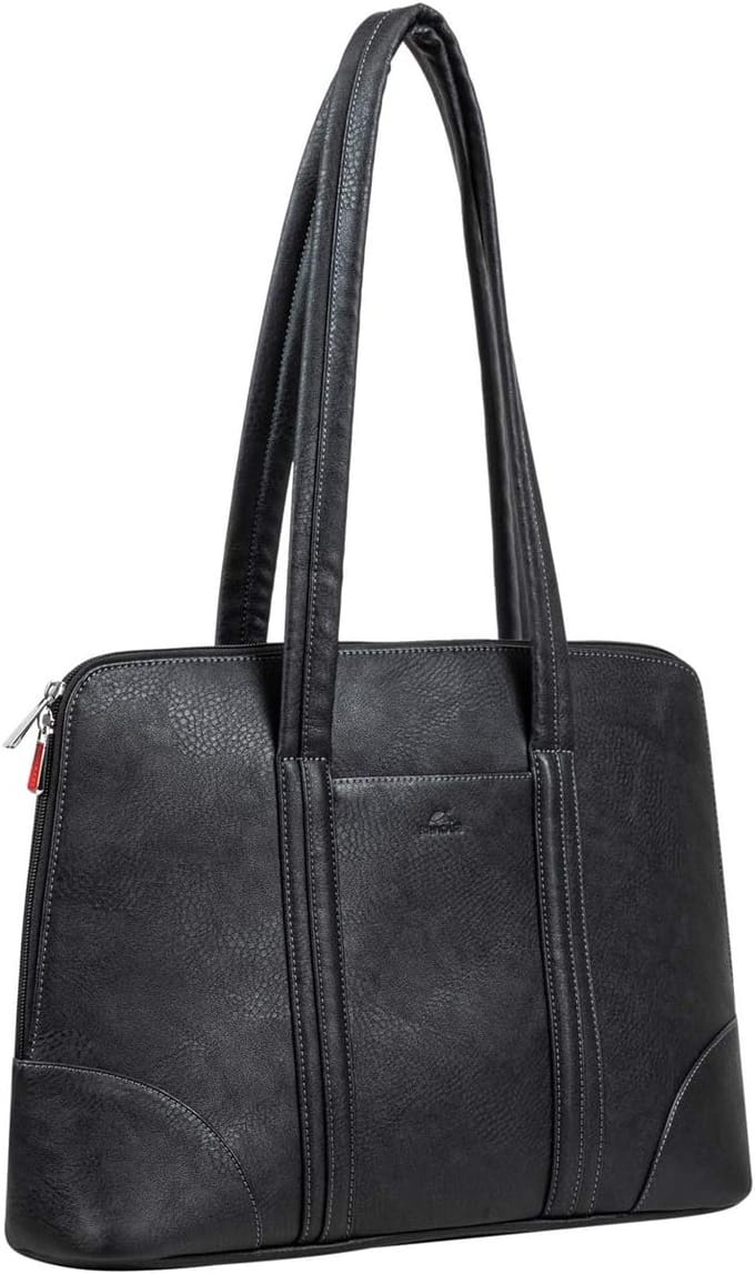 Laptoptas - Documententas Tas - Zakelijk Gebruik - Waterafstotend Kunstleer - 35.6 cm Scherm - Zwart