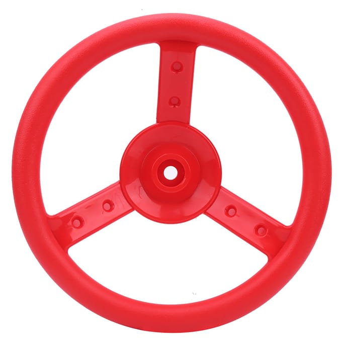 Plastic Stuurwiel Vervanging Amusementstoestellen Speeltuin Schommelset Accessoires red
