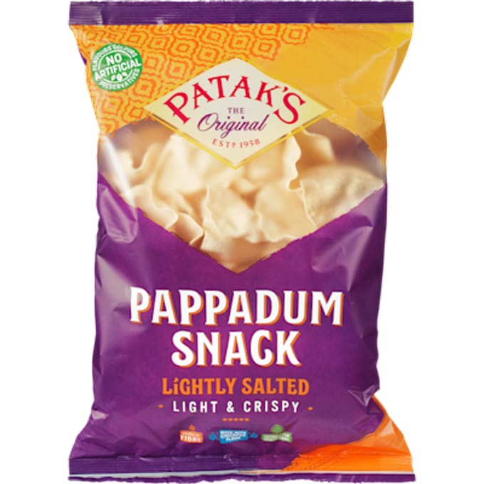 Indiase snack Pappadum snack