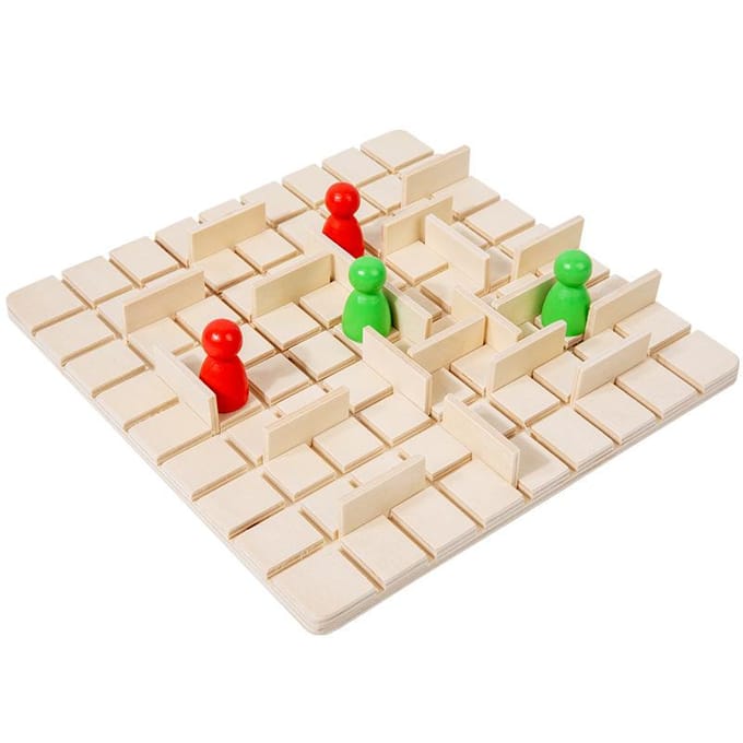 Houten Logisch Denken Schaakspel voor Kinderen, Interactief Bordspel voor Hersentraining
