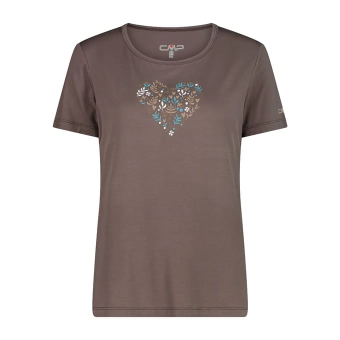 Bloemdruk damesshirt CMP Bamboo