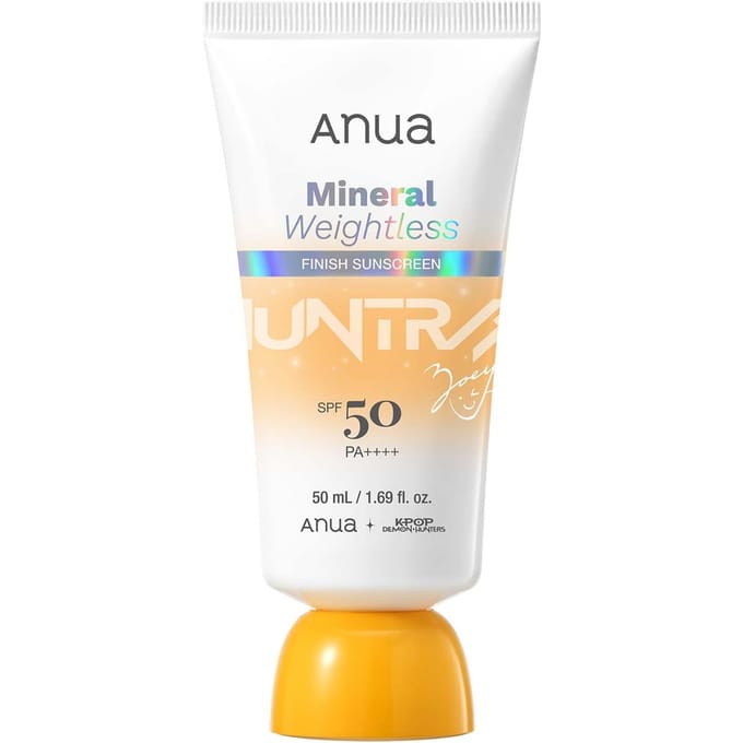 Anua - Mineral Weightless Finish Sunscreen Kpop Demon Hunters Collaboration 50ml