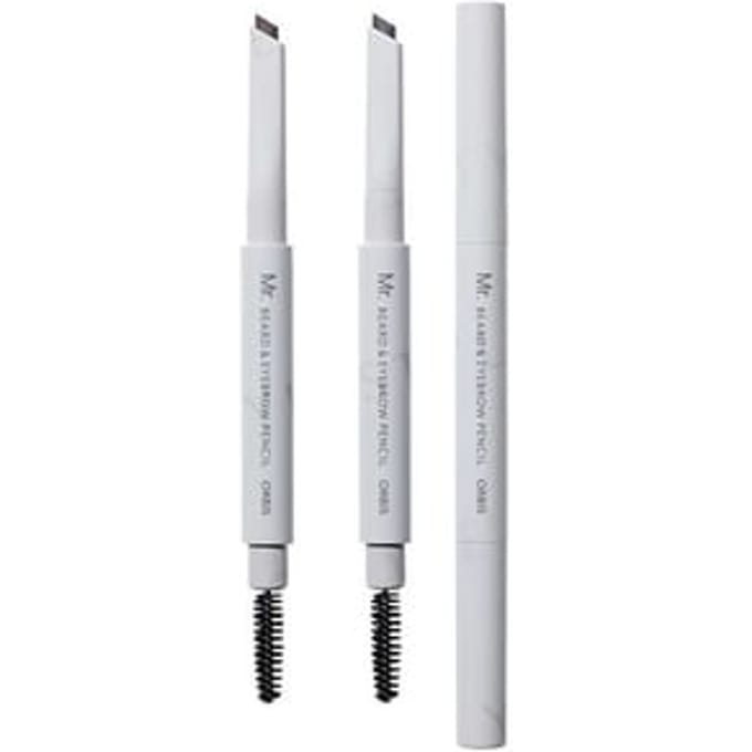 Orbis - Mr. Beard & Eyebrow Pencil For Men Brave Gray