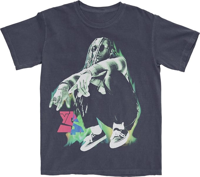 Ty Dolla Sign - Inferno Heren T-shirt - M - Zwart
