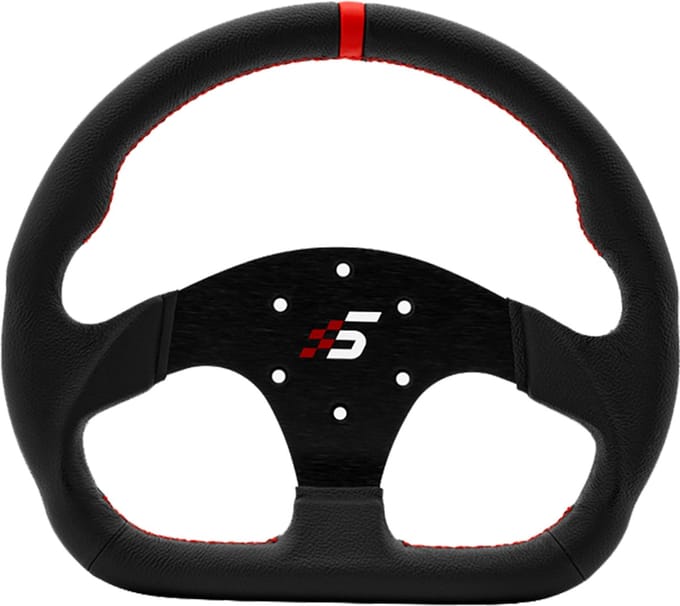 SIMAGIC P-325D Serie - Gaming Stuurwiel - 325 mm - D-type - Leren Bekleding