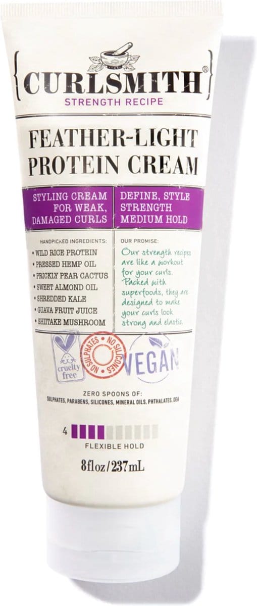 Curlsmith Feather-Light Protein Cream 237ml - CG methode - Curly Girl