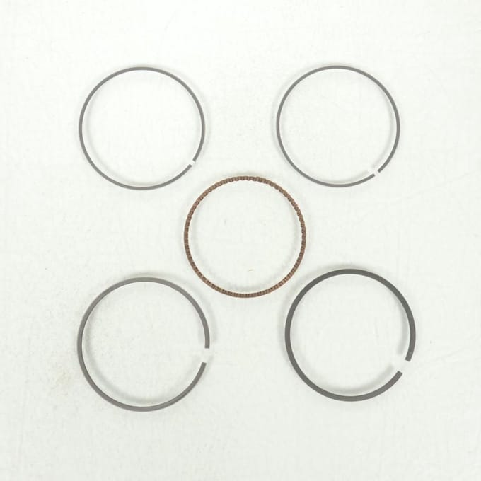 Jeu Segment de piston pour scooter Yamaha 125 Maxster 5NR-E1603-00 Ø53.7mm Neuf