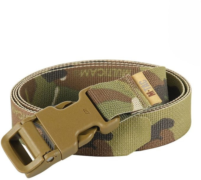 M-Tac packing / compression strap 25mm x 80cm met kliksluiting GENII, Multicam