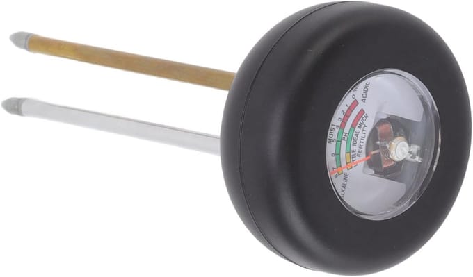 Bodemmeter - Tuinsonde - Planten Verzorgen - 3 in 1 Meting - 6.1 Inch