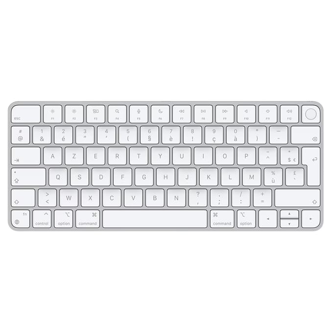 Apple Magic Keyboard toetsenbord - Touch ID - Bluetooth - USB C - Belgisch AZERTY Frans - Wit