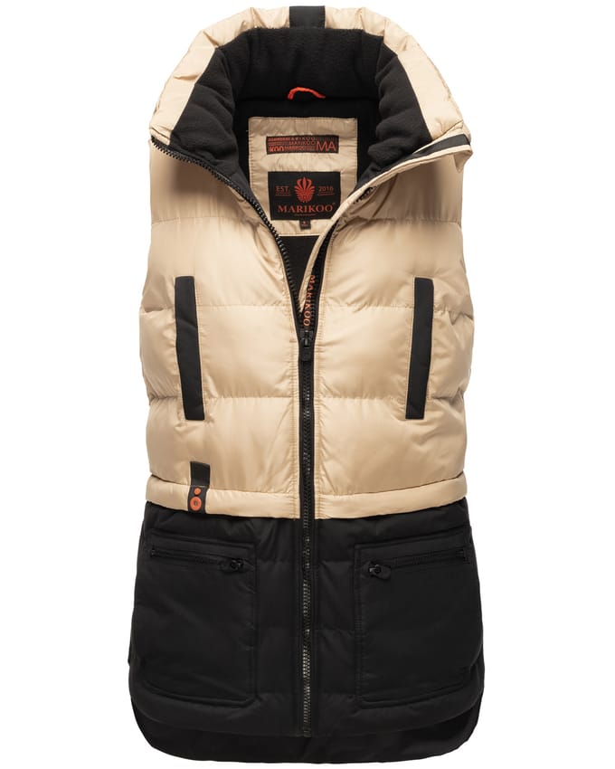 Marikoo dames gewatteerde bodywarmer Kiraraa