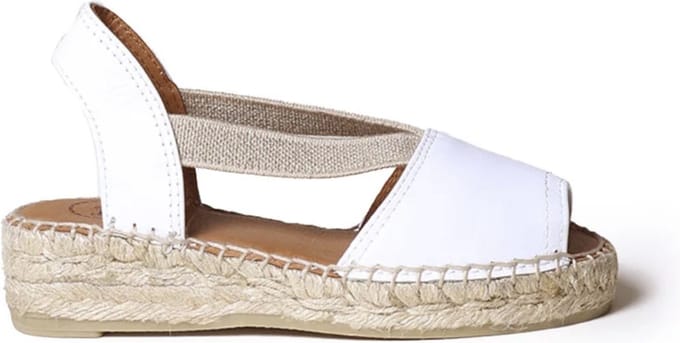 Toni Pons Eli Kids Espadrilles - Wit - Maat 32